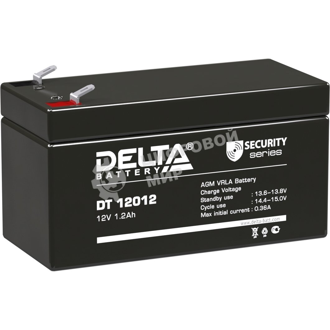 Батарея для ИБП Delta DT 12012 (12V, 1.2Ah)