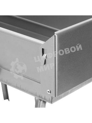 Мангал-дипломат Palisad Camping в сумке 410x280x125 мм, 1,5 мм, 6 шампуров в комплекте