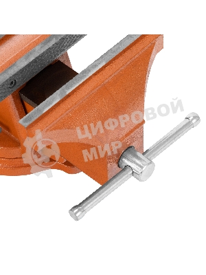 Тиски Sparta слесарные 200мм поворотные с наковальней