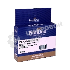 Картридж струйный совместимый ProfiLine PL-CLI-451GY XL для Canon PIXMA iP7240/MG5440/MG5540/MG6340/MG6440/MG7140/MX924 Grey водн PL