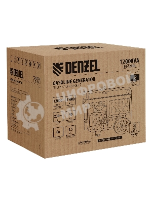 Электрогенератор бензиновый Denzel PS-120EA, 12 кВт, 110 дБ, 276 кг
