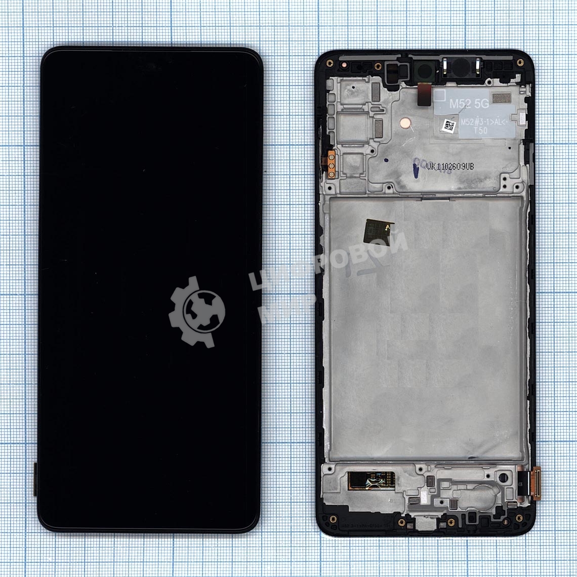 Дисплей для Samsung Galaxy M52 5G SM-M526F/DS черный