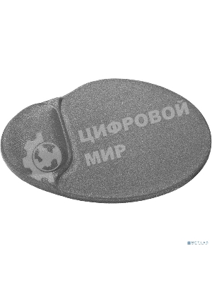 Коврик для мыши Defender гелевый Easy Work (серая лайкра) нескользящ.основа,260х225х5мм