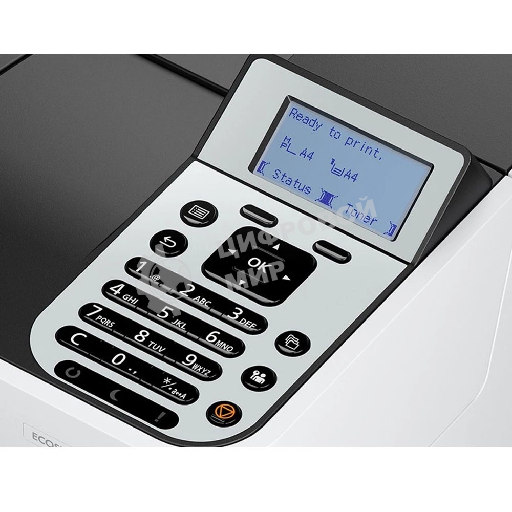 Принтер лазерный Kyocera ECOSYS PA5500x (110C0W3NL0), A4, ч/б, печ. до 55 стр/мин., 1200 x 1200 dpi, USB, RJ-45, Air Print, Mopria