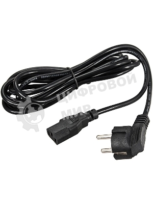 Шнур сетевой Rexant СЕЕ 7/7 (Schuko) – IEC 320 C13 3x0,75мм², длина 0,6м