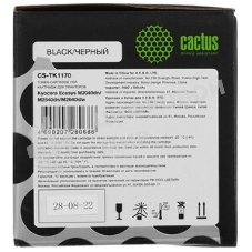 Картридж лазерный Cactus CS-TK1170 черный (7200 стр.) для Kyocera Ecosys M2040dn/M2540dn/M2640idw