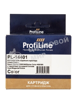 Картридж струйный ProfiLine PL-14401 для принтеров Epson StylusColor 480 Color водн