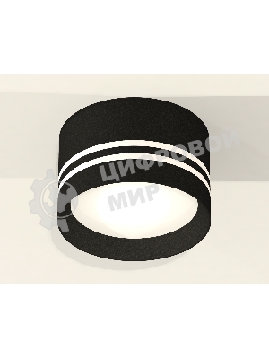 Светильник Ambrella Light XS8102021 SBK/FR черный песок/белый матовый GX53 (C8102, N8478)