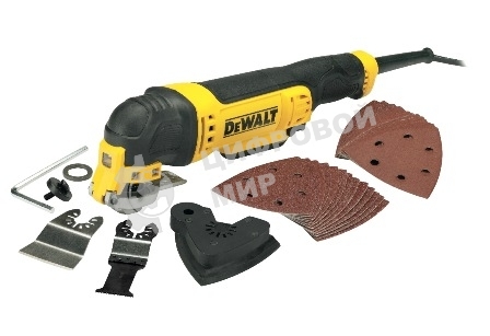 Многофункциональный инструмент DeWalt DWE315-QS 300Вт желтый/черный