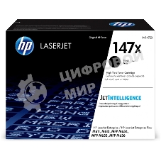 Картридж лазерный HP 147X W1470X черный (25200 стр.) для HP LaserJet M610dn
