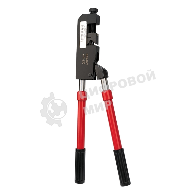 Пресс механический универсальный Rexant ZHT-230 для клиновидной опрессовки наконечников 10-300 мм²