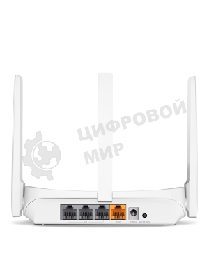 Маршрутизатор Mercusys MW305R Wi-Fi роутер 300 Мбит/с 2,4 ГГц, 1 порт WAN 10/100 Мбит/с + 4 порта LAN 10/100 Мбит/с, 2 фиксированные антенны