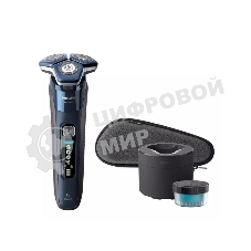 Электробритва роторная Philips S7885/50 реж.эл.:3 питан.:аккум. синий