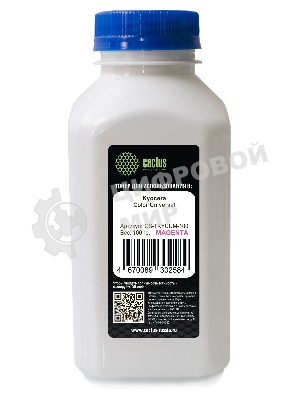 Тонер Cactus CS-TKYCUM-100 пурпурный флакон 100гр. для принтера Kyocera Color Universal