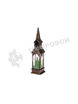 Светильник декоративный (фигура) Neon-night Башня с эффектом снегопада и подсветкой