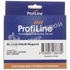 Картридж струйный ProfiLine PL-LC3619XLM для принтеров Brother MFC-J2330DW/J2730DW/J3530DW/J3930DW с чернилами Magenta