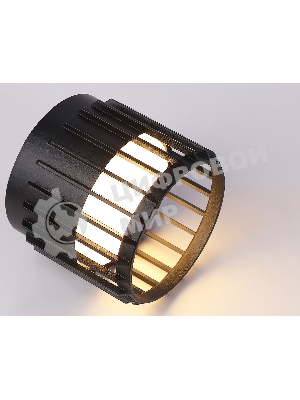 Светильник Ambrella light TN71155 BK черный GX53 D100*80