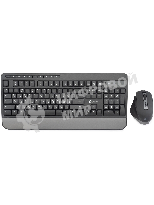 Комплект клавиатура+мышь Oklick S290W беспроводной, USB, 1600 DPI, чёрный