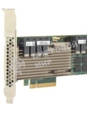Контроллер Broadcom MegaRAID SAS 9361-24i SGL (05-50022-00), PCIe 3.0 x8 LP, SAS/SATA 12G, RAID 0,1,5,6,10,50,60, 24port(6*int SFF8643), Cache 4Gb, 3324ROC