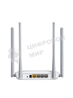 Беспроводный маршрутизатор Mercusys MW325R, 300 Мбит/с,4 порта 100 Мбит/с, 4 фиксированных антенны