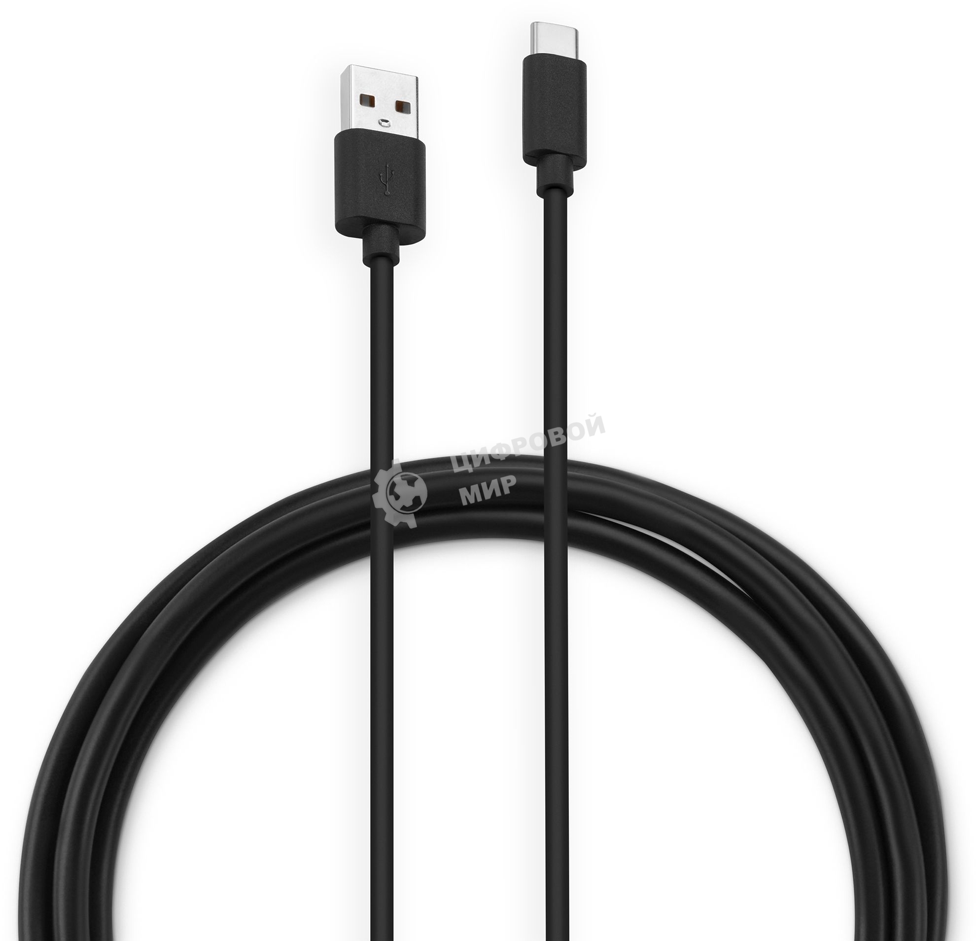 Кабель Buro BU-USB-AC-1.5M-3A USB (m)-USB Type-C (m) 1.5м черный