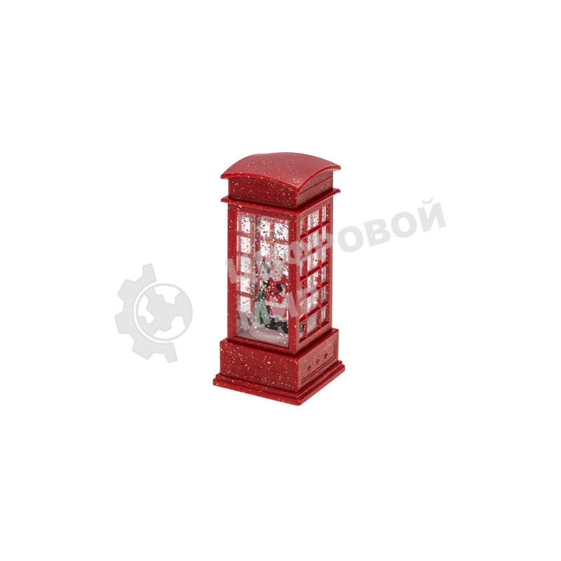 Светильник декоративный (фигура) Neon-night Телефонная будка с эффектом снегопада и подсветкой