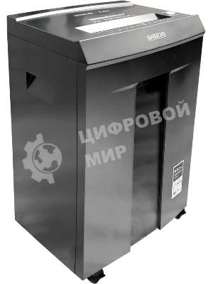 Шредер Office Kit S300 0,8x5 черный (секр.P-7) фрагменты 8лист. 33лтр. пл.карты CD