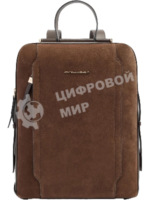 Рюкзак женский Piquadro Circle CA4576W92/MS коричневый замша/натур.кожа
