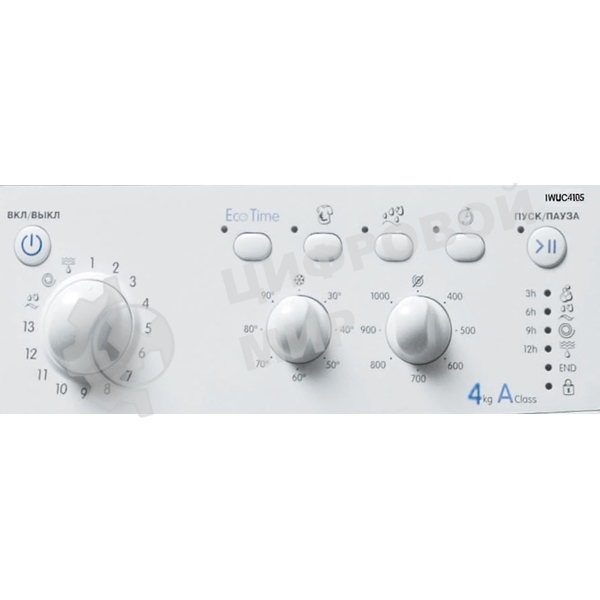 Стиральная машина Indesit IWUC 4105 белый, загр. фронтальная макс.: 4 кг 1000 об/мин класс: А