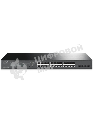 Коммутатор TP-Link TL-SG2428P JetStream гигабитный Smart коммутатор на 24 порта PoE+ и 4 SFP-слота SMB
