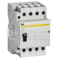 Контактор модульный КМ40-40МР AC с ручным управ. KARAT IEK MKK22-40-40