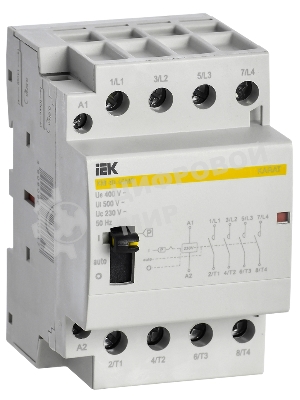 Контактор модульный КМ40-40МР AC с ручным управ. KARAT IEK MKK22-40-40