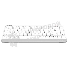 Клавиатура беспроводная A4Tech Fstyler FBK11 USB, Bluetooth/Радиоканал, белый/серый