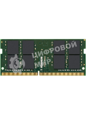 Оперативная память Kingston ValueRAM, DDR4, 16GB (1x16GB), 3200MHz, CL22, SO-DIMM