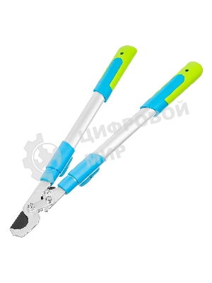 Сучкорез прямого реза, 560-735 мм, телескопические алюминиевые рукоятки, LUXE Palisad