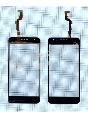 Сенсорное стекло (тачскрин) для HTC Desire 10 Lifestyle, черное