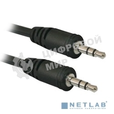 Аудио-кабель Defender Jack01-05 Jack M- Jack M, 1.5 м