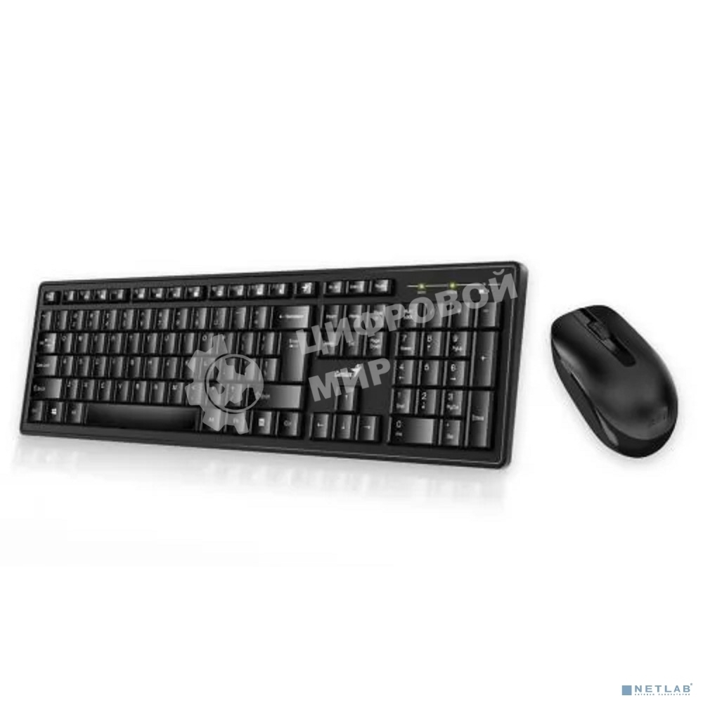 Комплект (клавиатура+мышь) Genius keyboard+mouse Smart KM-8200, Dual Color, RU, 2.4GHZ