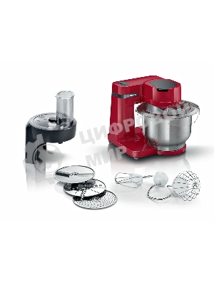 Кухонный комбайн Bosch MUMS2ER01 700Вт красный