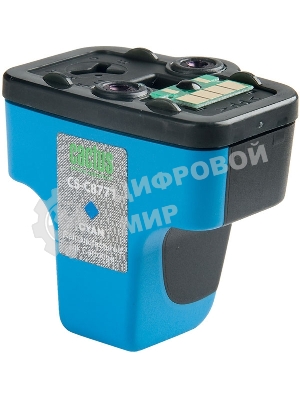 Картридж струйный Cactus CS-C8771 голубой для №177 HP PhotoSmart 3213/3313/8253/C5183/C6183 (11,4мл)