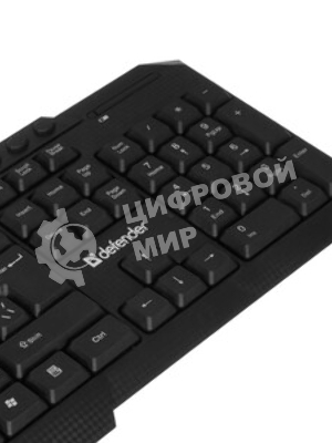 Комплект клавиатура+мышь Defender Jakarta C-805 беспроводной, USB, 1600 DPI, чёрный