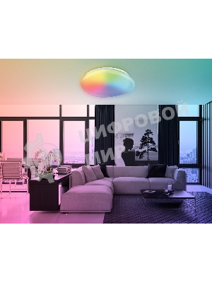 Светодиодный светильник Ambrella light FZ1610 FR матовый IP20 40W 3000-6500K+RGB 410*100 (ПДУ ИК)