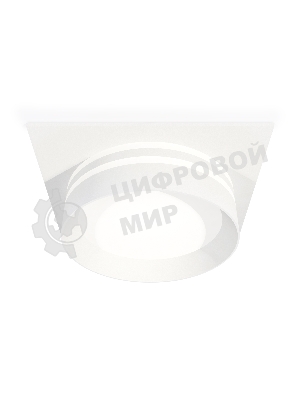 Комплект встраиваемого светильника Ambrella light XC8061021 SWH/FR белый песок/белый матовый GX53 (C8061, N8477)