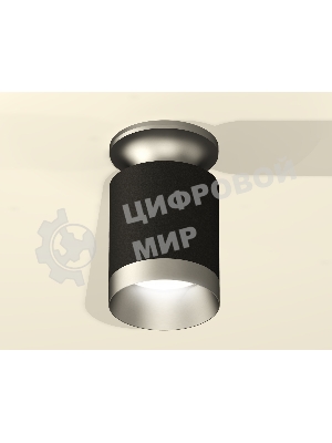 Светильник Ambrella Light XS6302140 SBK/MCH черный песок/хром матовый MR16 GU5.3 (N6904, C6302, N6133)
