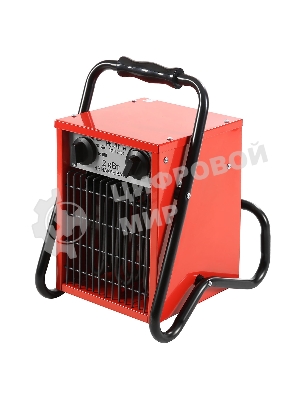 Тепловые пушки Ресанта ТЭП-2000 67/1/1 Тепловая электрическая пушкаквадратная, 220В, 650/1300/2000 Вт, 4,7 кг