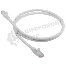Патч-корд LANMASTER LAN-PC45/U6-2.0-WH вилка RJ-45-вилка RJ-45 Cat.6 2м белый LSZH (уп.:1шт)