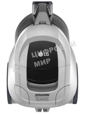 Пылесос LG VC5420NNTS серебристый/черный, 380/2000 Вт, уборка сухая, пылесборник контейнер 1.3 л