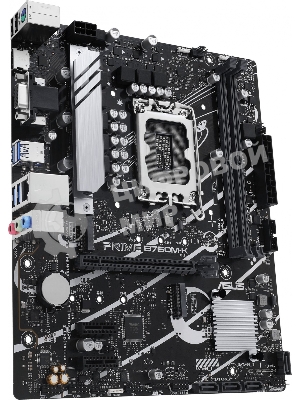 Материнская плата ASUS PRIME B760M-K, LGA 1700, Intel B760, 2xDDR5, 4xSATA, 2xM.2, 1xPCIe 4.0 x16, 2xPCIe x1, 1xHDMI, 1xVGA, 1x 2.5Gb LAN, 2xUSB-A 3.2 Gen 1, 2xUSB-A 2.0, 3x3.5 мм, 7.1, mATX