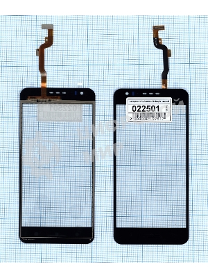 Сенсорное стекло (тачскрин) для HTC Desire 10 Lifestyle, черное