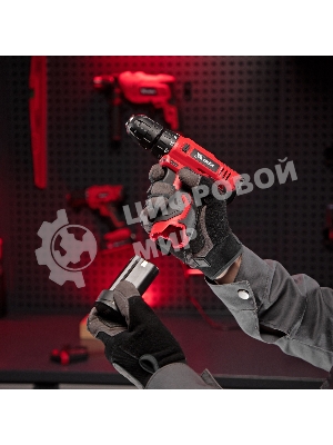 Дрель-шуруповерт аккумуляторная MTX MCDL-12-02P, Аккумуляторная, 12В, 2 АКБ, Кейс